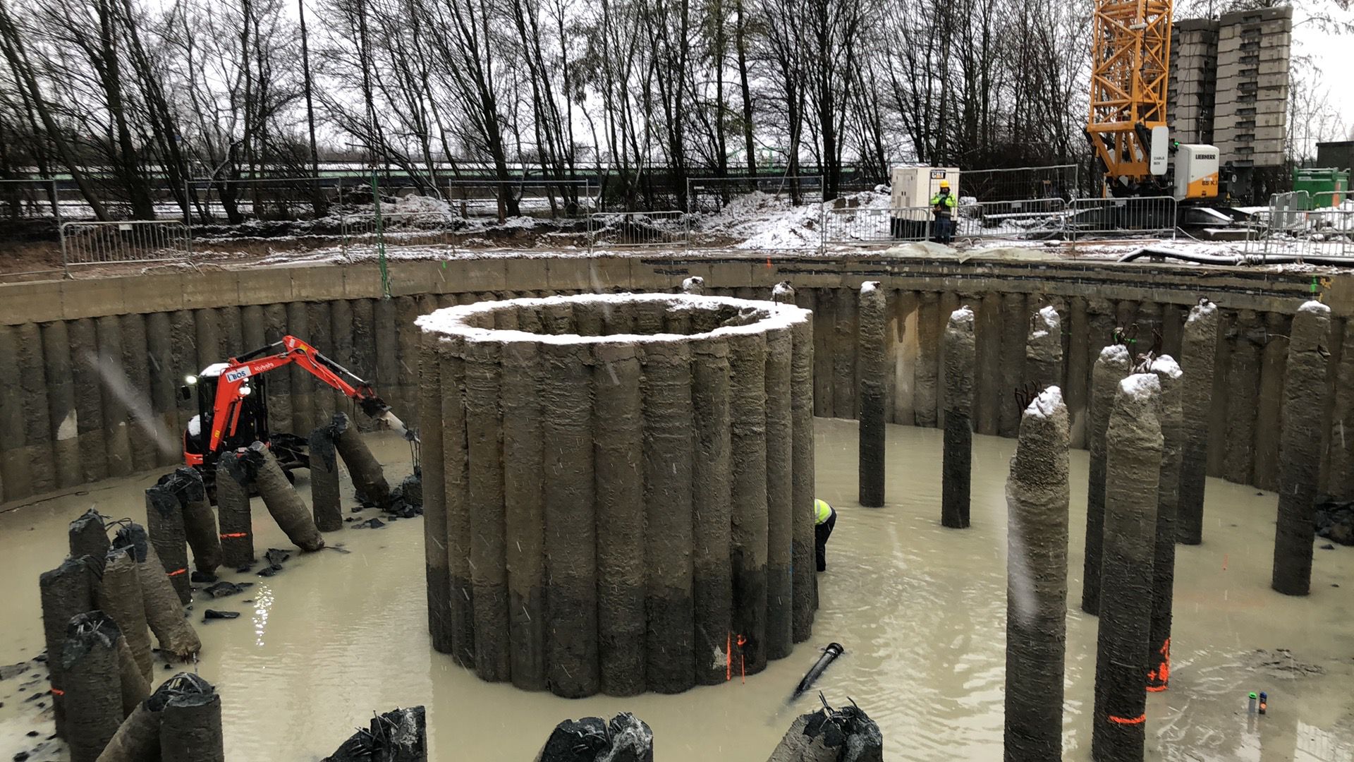 Wastewater treatment plant expansion